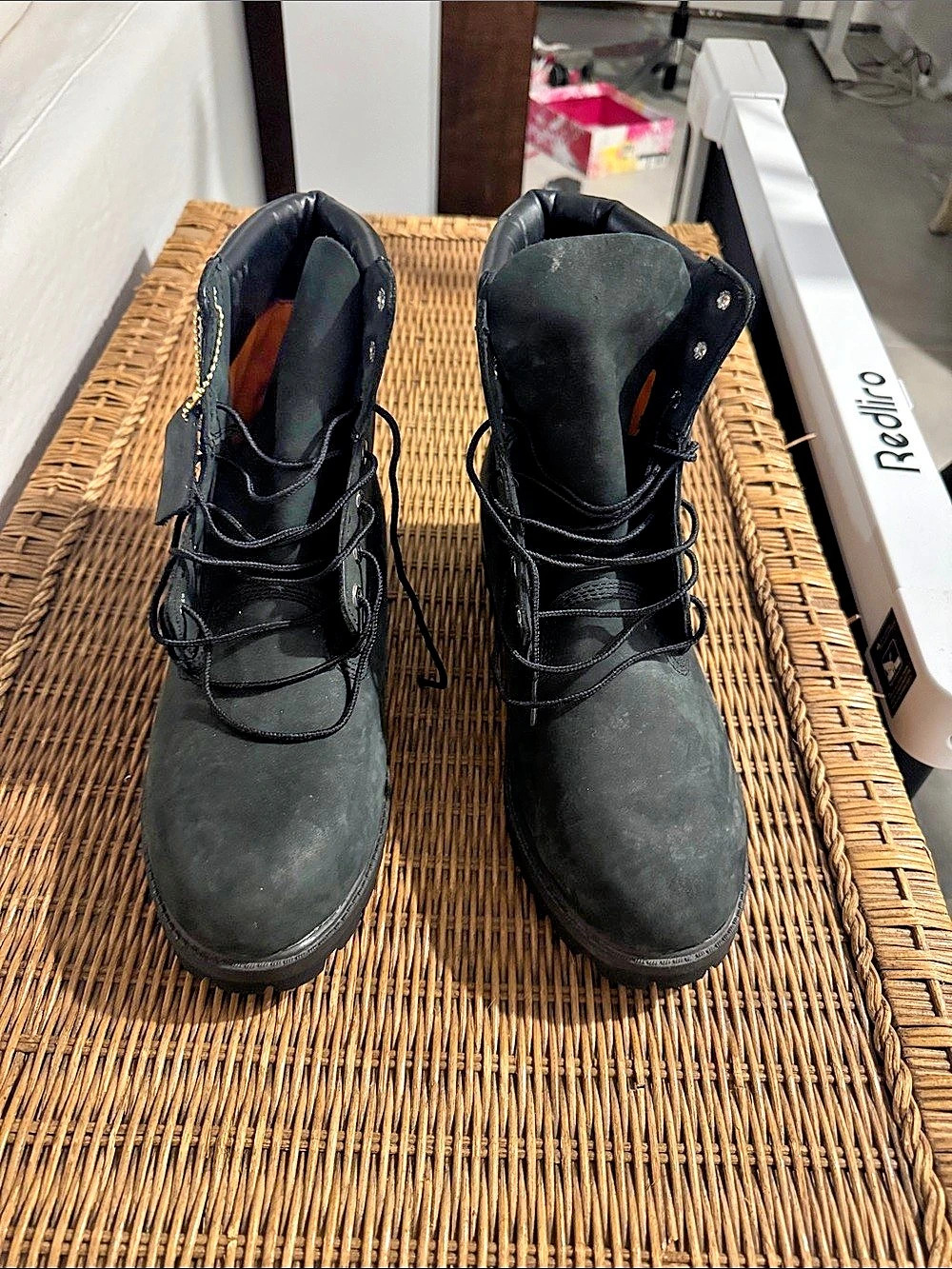 Timberland Men's suede/leather boots - black - sz13